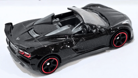 Машинка Велике Місто Matchbox 2023 Chevrolet Corvette C8 Z06 1:64 JBR33 Black - Retromagaz, image 4