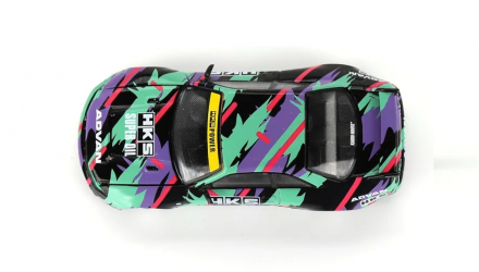 Машинка Premium Kaido House x MiNI GT Nissan Skyline GT-R (R33) HKS V1 1:64 KHMG129 Black - Retromagaz, image 4