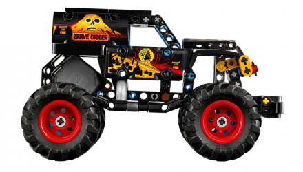 Конструктор Lego Monster Jam Grave Digger Вогонь і Лід Technic 42219 Новий - Retromagaz, image 3