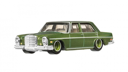 Машинка Premium Hot Wheels '72 Mercedes-Benz 280 SEL 4.5 AutoStrasse 1:64 HCK18 Green - Retromagaz, image 4