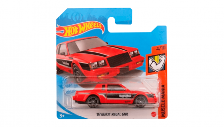 Машинка Базовая Hot Wheels '87 Buick Regal GNX Muscle Mania GTB43 Red Новый - Retromagaz, image 1