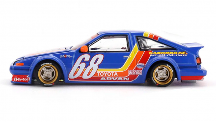 Машинка Premium Kaido House x MiNI GT Toyota AE86 Sprinter Trueno Kaido Racing V1 1:64 KHMG196 Blue - Retromagaz, image 3