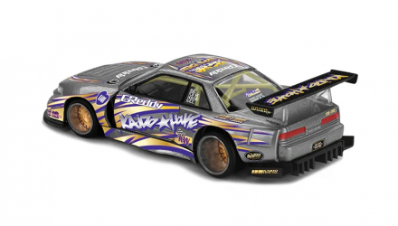 Машинка Premium Kaido House x MiNI GT Nissan Silvia S13-R KAIDO DRIFT V1 1:64 KHMG235-CH Grey - Retromagaz, image 2