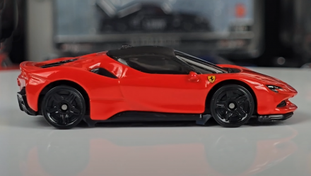 Машинка Базовая Hot Wheels Ferrari SF90 Stradale Factory Fresh 1:64 HYW34 Red - Retromagaz, image 3