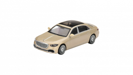 Машинка Premium MINI GT Mercedes-Maybach S680 1:64 Gold - Retromagaz, image 1