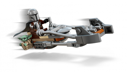 Конструктор Lego Швидкісний Мотоцикл Мандалорця й Ґроґу Star Wars 75436 Новий - Retromagaz, image 4