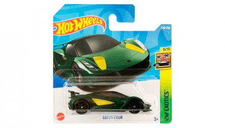 Машинка Базова Hot Wheels Lotus Evija Exotics 1:64 HCT07 Green - Retromagaz, image 1