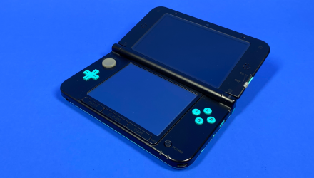 Консоль Nintendo 3DS XL Модифікована 32GB Turquoise Black + 10 Вбудованих Ігор Б/У - Retromagaz, image 1