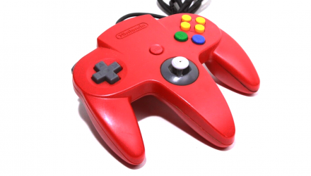 Геймпад Дротовий Nintendo N64 NUS-005 Red 1.8m Б/У - Retromagaz, image 1