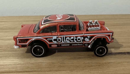 Машинка Базова Hot Wheels '55 Chevy Bel Air Gasser Reverse Rake 1:64 HTB90 Orange - Retromagaz, image 3