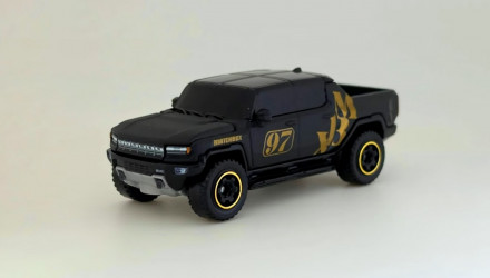 Тематична Машинка Matchbox GMC Hummer EV Moving Parts 1:64 JHV57 Black - Retromagaz, image 1