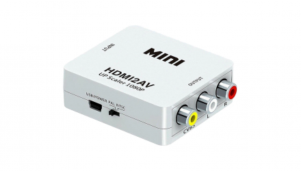 Адаптер RMC 3RCA - HDMI + Mini-USB White - Retromagaz, image 1
