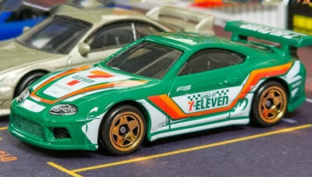 Тематична Машинка Hot Wheels Toyota Supra 1:64 JGF54 Green - Retromagaz, image 1