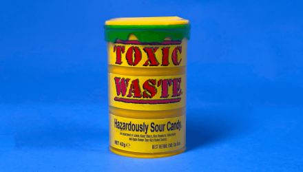 Набор Конфеты  Toxic Waste Yellow Hazardously Sour Candy 42g  + Green Sour Candy + Orange Nuclear Fusion Sour Candy + Purple Sour Candy + Red Sour Candy - Retromagaz, image 1