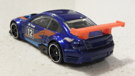 Тематическая Машинка Hot Wheels BMW M3 GT2 BMW DJM84 Blue Новый Поврежденная Упаковка - Retromagaz, image 3