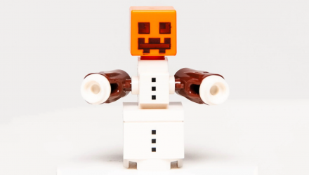 Фигурка Lego Minecraft Snow Golem Games min043 Б/У - Retromagaz, image 1