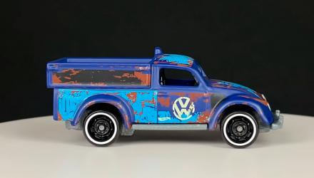 Тематическая Машинка Hot Wheels '49 Volkswagen Beetle Pickup Volkswagen 1:64 HDH46 Blue - Retromagaz, image 5