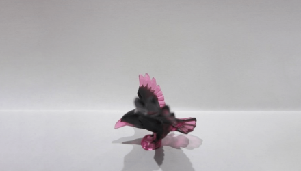 Фигурка Lego Воздух Raven with Spread Wings Animals 5272pb01 6466858 Trans-Dark Pink Б/У - Retromagaz, image 3