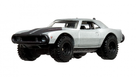 Машинка Premium Hot Wheels 1967 Chevy Camaro Offroad Fast & Furious 1:64 HNW47 Silver - Retromagaz, image 2