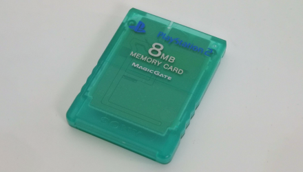 Карта Памяти Sony PlayStation 2 SCPH-10020 Emerald 8MB Trans-Green Б/У - Retromagaz, image 2