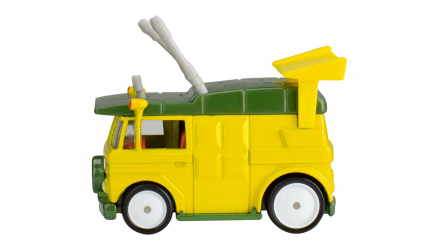 Машинка Premium Hot Wheels Teenage Mutant Ninja Turtles Party Wagon Pop Culture 1:64 HXF04 Yellow - Retromagaz, image 3