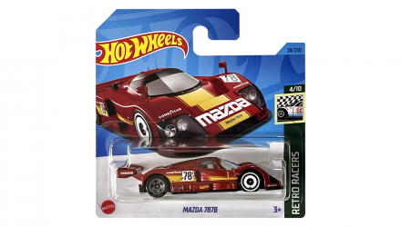 Машинка Базова Hot Wheels Mazda 787B Retro Racers 1:64 HKJ79 Red - Retromagaz, image 1