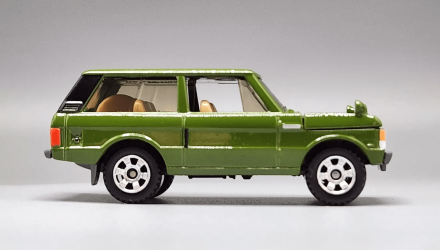 Тематическая Машинка Matchbox 1975 Range Rover Moving Parts 1:64 FWD28/HVN07 Green - Retromagaz, image 3