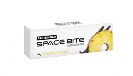 Протеїновий Батончик Space Bite Ананас Ваніль Без Цукру 45g - Retromagaz, image 1