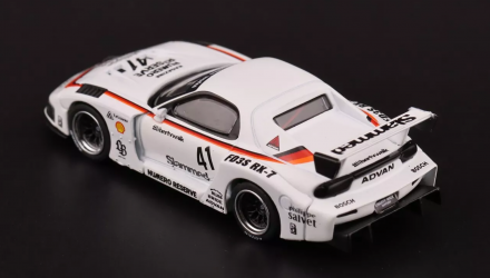 Машинка Premium MINI GT Mazda RX-7 LB-Super Silhouette #41 1:64 MGT00773-CH White - Retromagaz, image 2