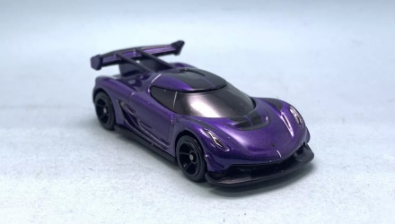 Машинка Базовая Hot Wheels 2020 Koenigsegg Jesko Exotics 1:64 HTC21 Purple - Retromagaz, image 1