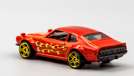 Машинка Базовая Hot Wheels Custom Ford Maverick Flames 1:64 GHF52 Red - Retromagaz, image 3