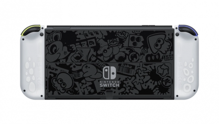 Консоль Nintendo Switch OLED Model HEG-001 Splatoon 3 Limited Edition Модифицированная 128GB Green Violet + 5 Встроенных Игр Б/У - Retromagaz, image 6
