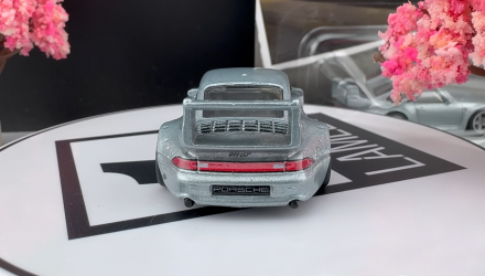 Машинка Premium Hot Wheels Porsche 993 GT2 Modern Classics 1:64 JKF16 Grey - Retromagaz, image 5