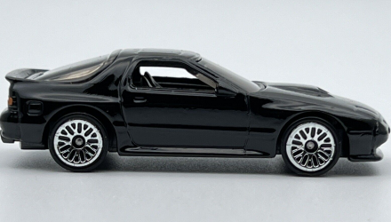 Машинка Базова Hot Wheels '89 Mazda Savanna RX-7 FC3S The `80S 1:64 HKJ62 Black - Retromagaz, image 5