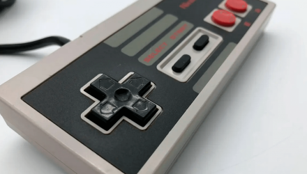 Геймпад Дротовий Nintendo NES NES-004E Europa Grey Б/У - Retromagaz, image 1