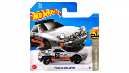 Машинка Базова Hot Wheels Porsche 928S Safari Baja Blazers 1:64 HKG46 Grey - Retromagaz, image 1