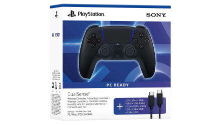 Геймпад Бездротовий Sony PlayStation 5 DualSense PC Ready Midnight Black Новий - Retromagaz, image 2
