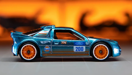 Машинка Базовая Hot Wheels Ford RS200 Super Treasure Hunt STH Peak Pursuit 1:64 JBC49 Blue image_3 Машинка Базовая Hot Wheels Ford RS200 Super Treasure Hunt STH Peak Pursuit 1:64 JBC49 Blue - Retromagaz, image 3