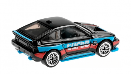 Машинка Базова Hot Wheels 1985 Honda CR-X Speed Graphics 1:64 GTC57 Black - Retromagaz, image 3