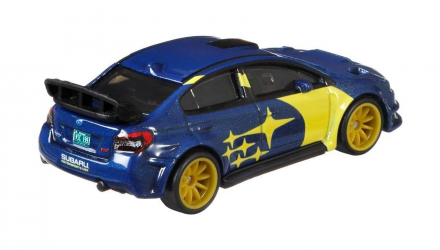 Машинка Premium Hot Wheels 2019 Subaru WRX STI Boulevard 1:64 GRL97 Blue - Retromagaz, image 3