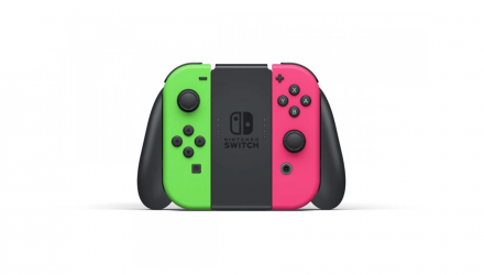 Контроллеры Беспроводной Nintendo Switch Joy-Con Neon Green Neon Pink Б/У Отличный - Retromagaz, image 3