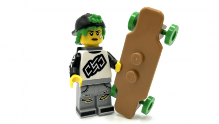 Фігурка Lego Series 27 Longboarder Collectible Minifigures 71048 col455 col27-7 Новий - Retromagaz, image 1