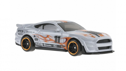 Машинка Базова Hot Wheels 2020 Ford Mustang Shelby GT500 Nightspeed 1:64 JJH87 Grey - Retromagaz, image 4