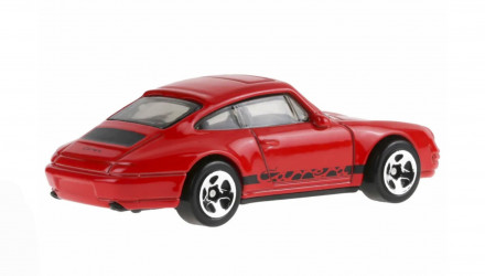 Машинка Базовая Hot Wheels '96 Porsche Carrera Then and Now 1:64 JJL39 Red - Retromagaz, image 2