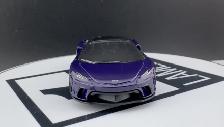 Тематическая Машинка Matchbox 2024 McLaren GTS Moving Parts 1:64 JHV28 Purple - Retromagaz, image 4