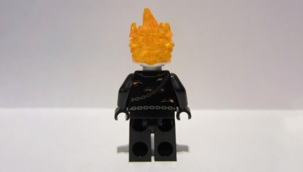 Фигурка Lego Marvel Ghost Rider Johnathon 'Johnny' Blaze White Head Chain Belt Super Heroes sh0267 Б/У - Retromagaz, image 2