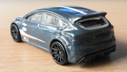 Машинка Базовая Hot Wheels Ford Focus RS Nightburnerz 1:64 FYF84 Dark Grey - Retromagaz, image 3