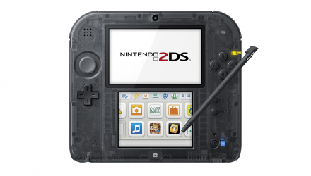 Консоль Nintendo 2DS Модифікована 32GB Clear Black + 10 Вбудованих Ігор Б/У - Retromagaz, image 1