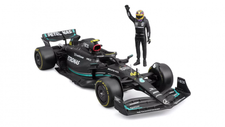 Машинка Bburago Mercedes-AMG F1 W14 E Performance 1:24 Black - Retromagaz, image 3