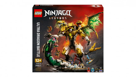 Конструктор Lego Без Фигурок Битва Ультрадракона Ninjago 71872 Новый - Retromagaz, image 1